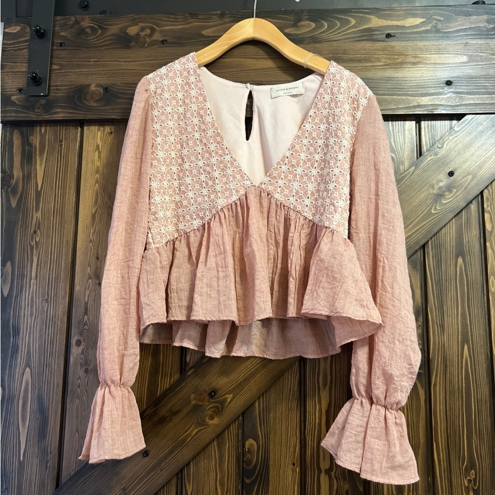 Saints & Hearts top